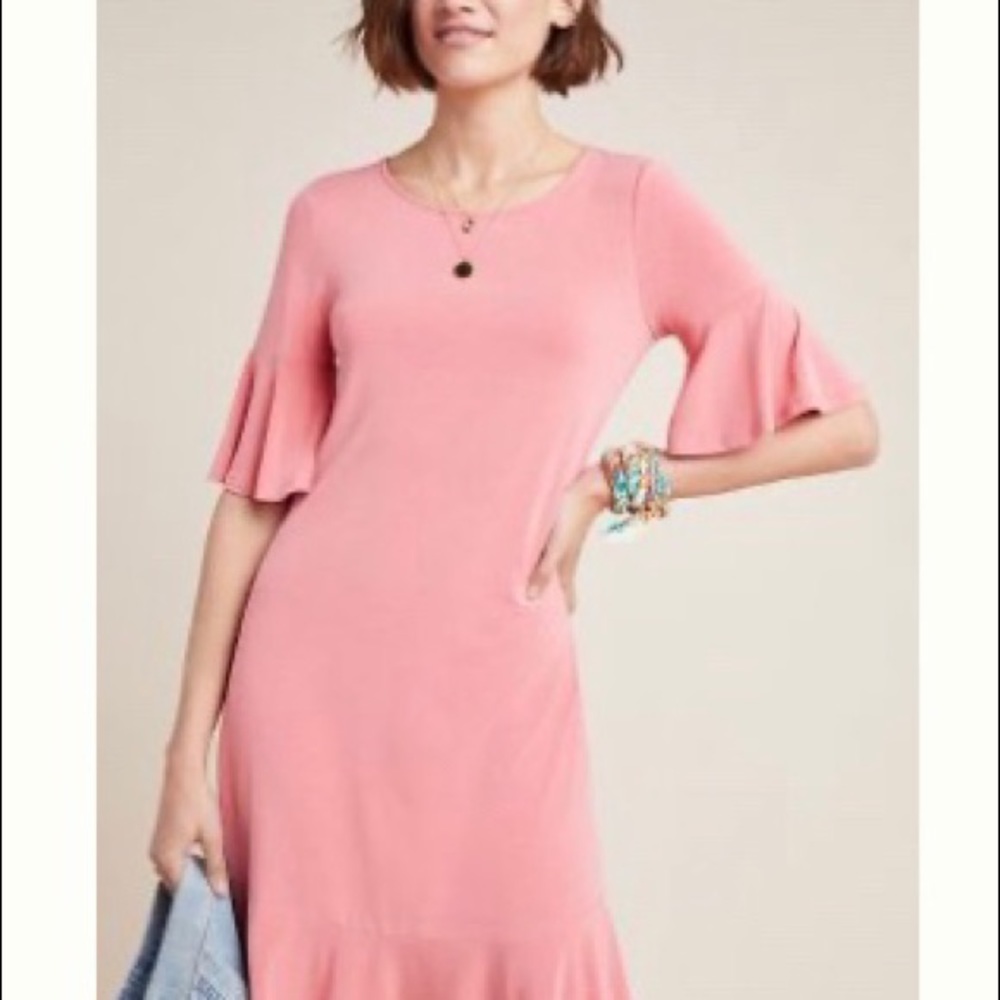 Anthropologie tee dress